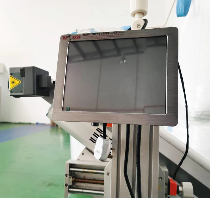 C02 лазерная маркировочная машина для кухонной посуды 3D лазерная гравировка низкая цена (30 Вт/9,3 нм) из малайзии