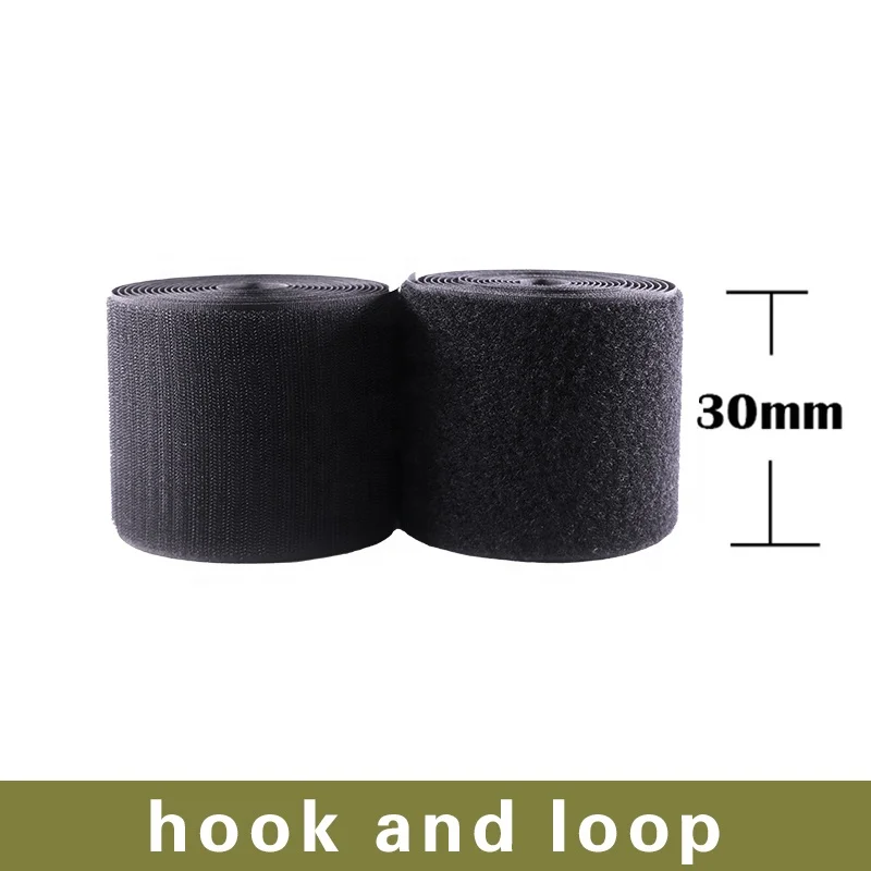 
The manufacturer produces and sells nylon hook and loop strap SEW ON Hook and Loop Fastener Tape Heavy Duty Sewing Hook Loop 