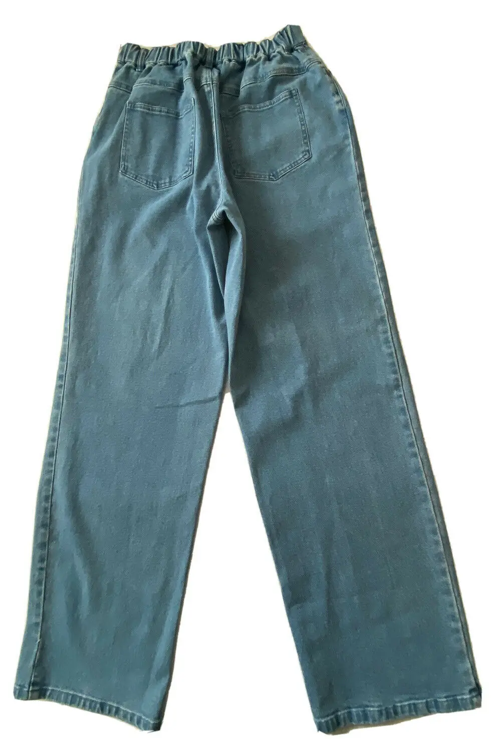 Beaded Pearl Jeans High Rise Stretch A13676 Size Medium NWT