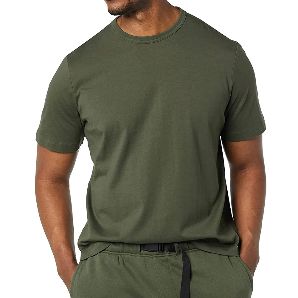 High Quality Wholesale Summer Streetwear Casual Fashion Men T-shirts Embroidery On T-shirt Polo Cotton T shirt With Custom Logo