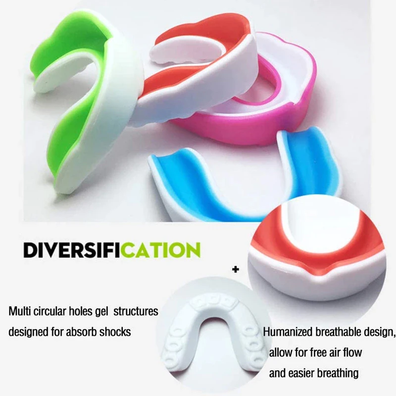 Wholesale Supplies Adults Mouthguard Tooth Brace Protection Basketball Rugby Boxing Karate EVA Boxing Mouthguard MMA Mouth Guard
