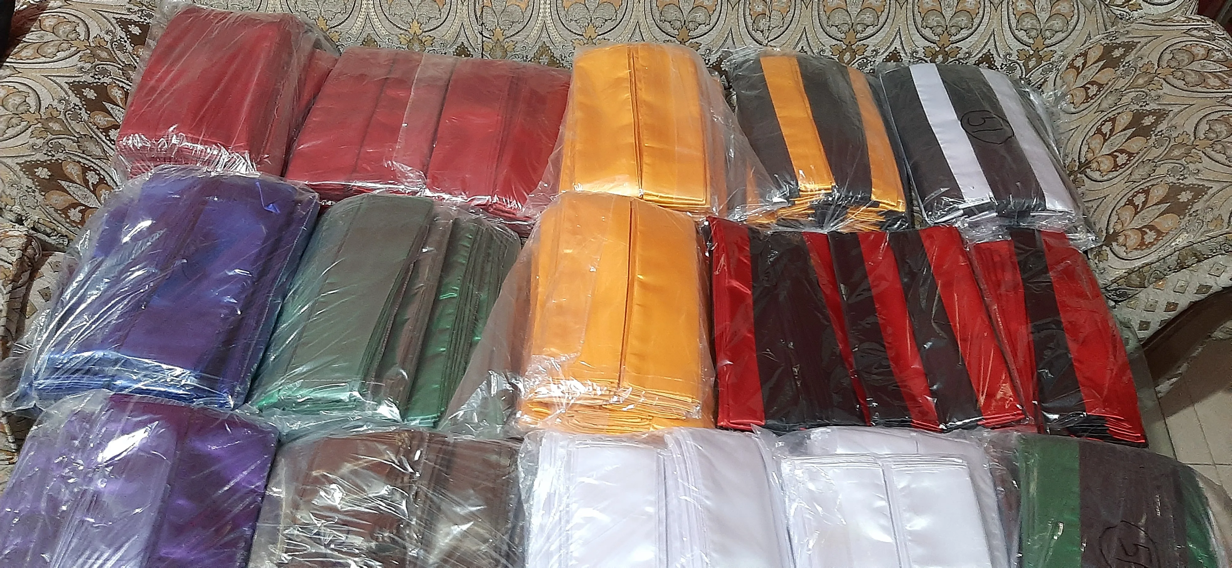 Custom Silk Satin Kung fu Belts Tai chi Sash Wushu Belt Sashes High Quality Karate Belts for Martial Arts