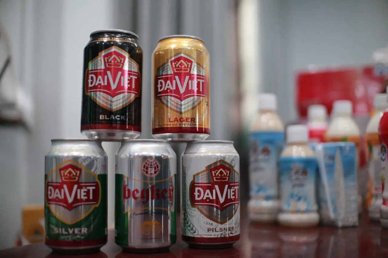 Вьетнамское пиво Dai супер Alc 5% vol стеклянная бутылка 330 мл вьетнамский солодовый напиток баварского солода индивидуальная этикетка для экспорта OEM