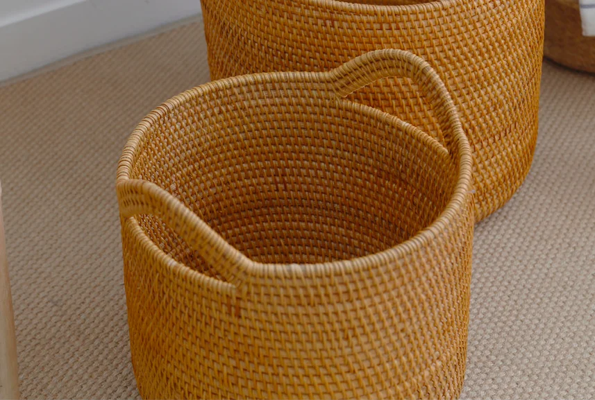 Экологически чистая Корзина из ротанга для кухни/домашний декор ротанга/мебель сделанная во Вьетнаме