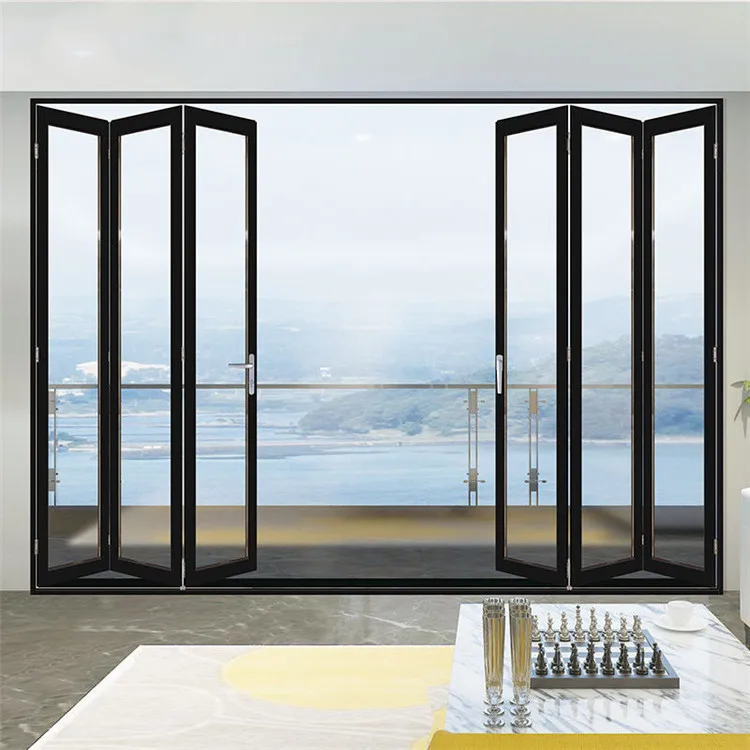 Fold Away Cabinet Pocket Doors Wholesale Best Replacement 3 Folding Door Aluminum  Bi Folding Weather Proof Doors
