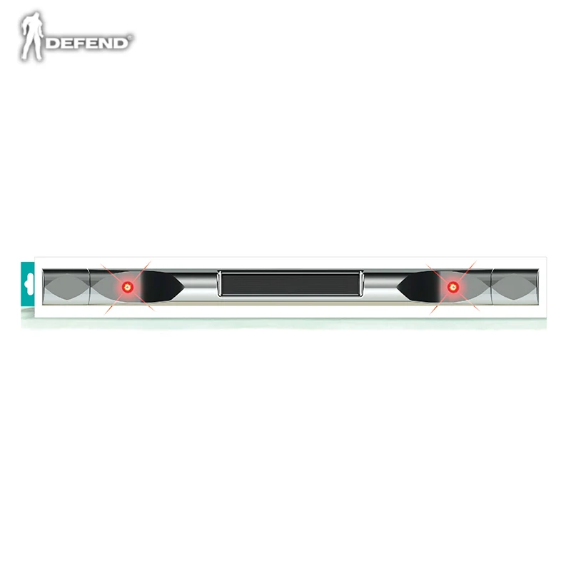 Mini flashing led warning license plate parking light