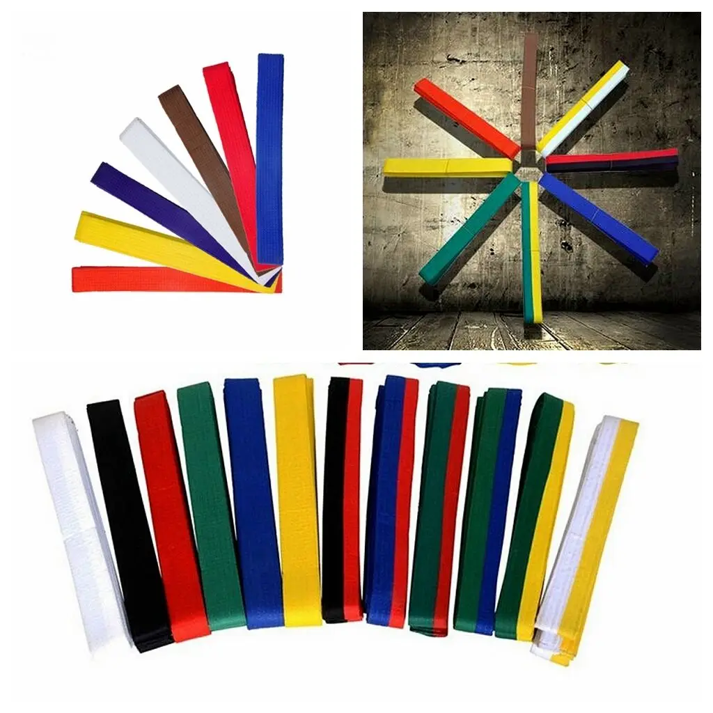 
Professional Martial Arts Customized Hapkido and Taekwondo Belt Karate Double Wrap Belt 