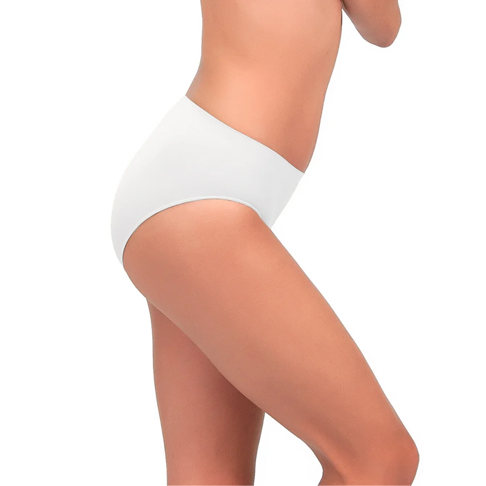 Womens Seamless Daily Panty Briefs Private Label Logo Print Low Min Order Fast Shipping