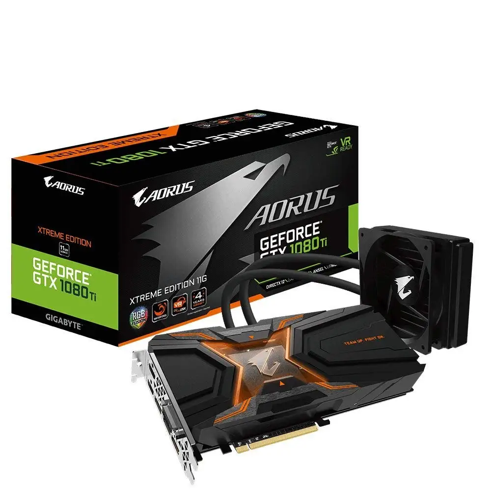 
NEW Gigabyte GeForce AORUS GeForce GTX 1080 Ti 11G Graphics Card 