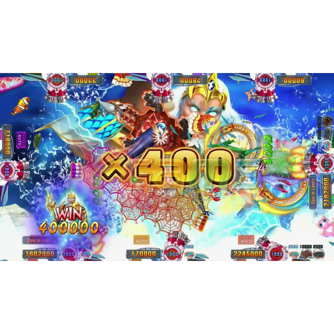 Настольная игра для стрельбы-Ocean Force - Fish игровых автоматов и розыгрышей