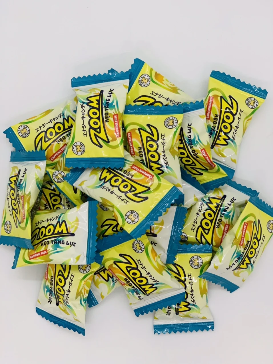 Zoom Energy Candy-добавка с лимонной кислотой таурином L-лизином витаминами B3 B12 B6