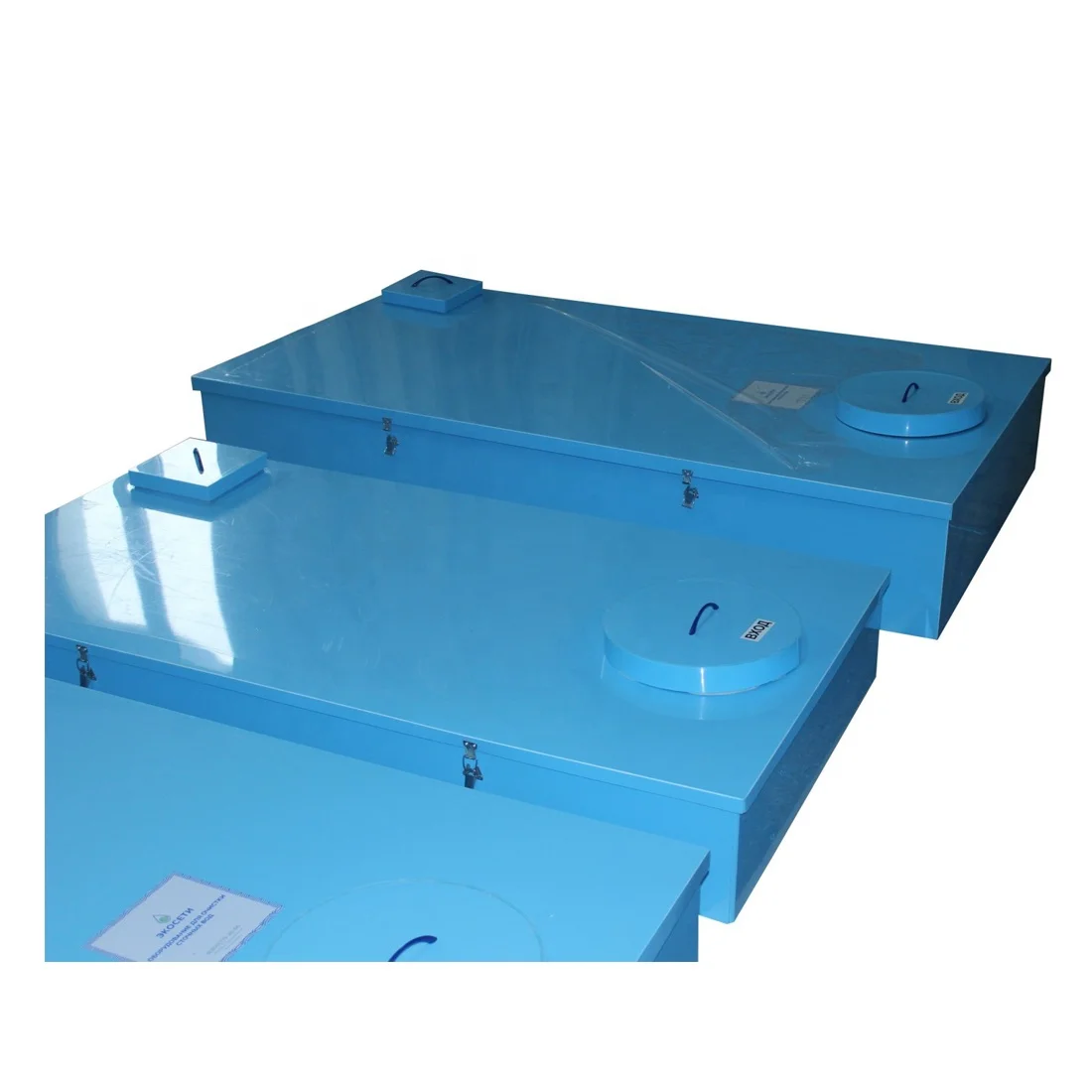 Полипропиленовая пескоструйная ловушка 1650*900*200 мм OVP 150 (B) серии «Cleaning-PM» для очистки сточных вод