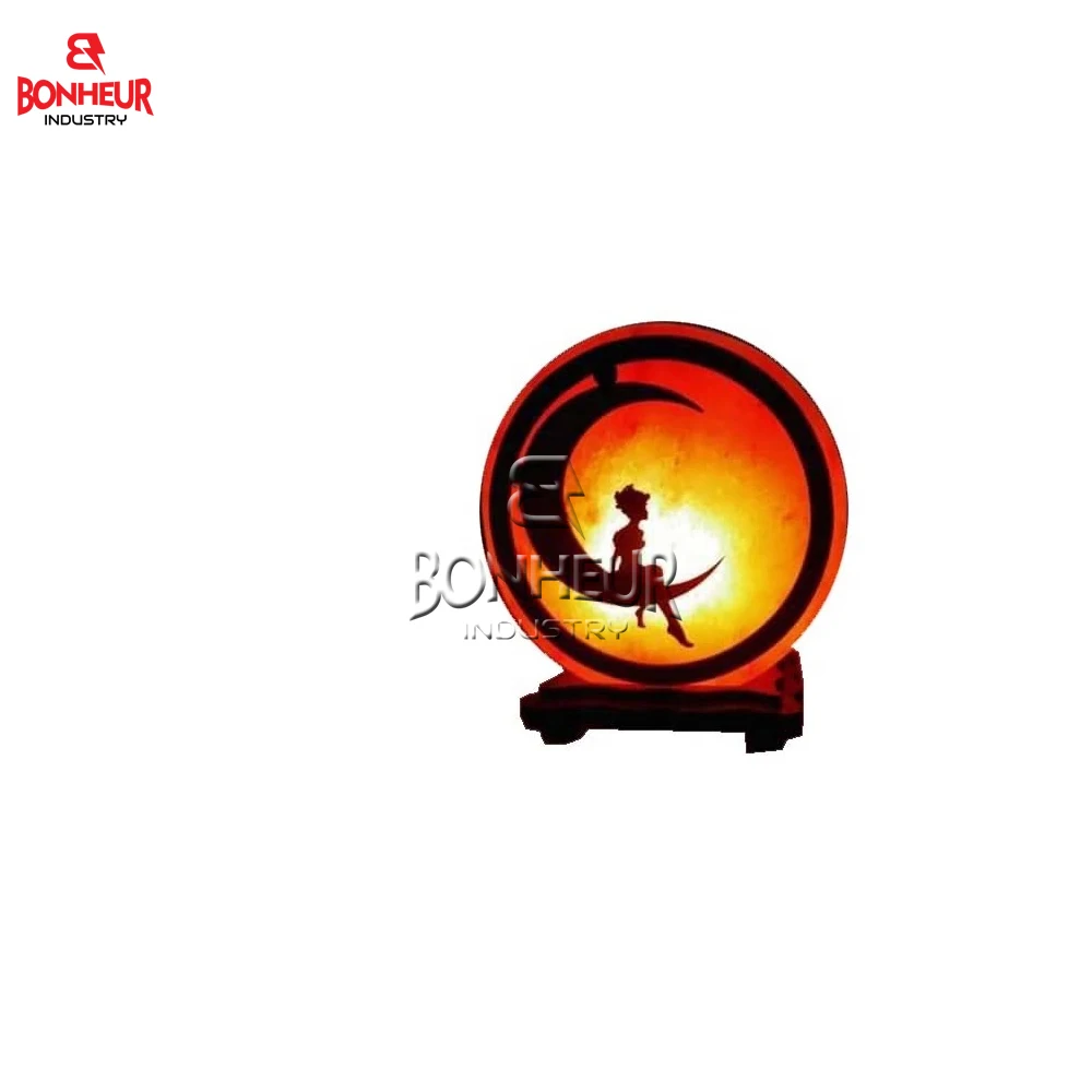 Orignal серые гималайские ночные светильники лампы натуральные розовые кристаллы соли ночник для камней