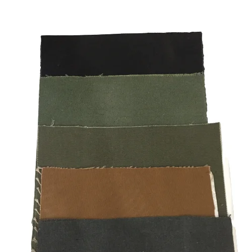 Fabric Heavy Canvas 24oz Polyester+Cotton Fabric Plain Heavy Canvas Grey/Natural White/Olive Green/Black/Khaki Canvas Rolls