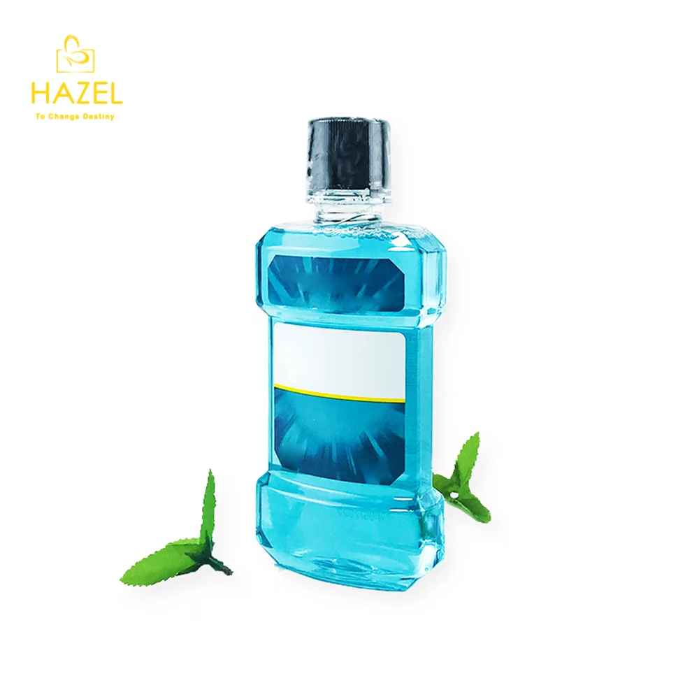 COOLING Mint Mouthwash OEM/ODM Private Label Oral Rinse Custom Scent Removal Bad Breath teeth whiten mouthwash