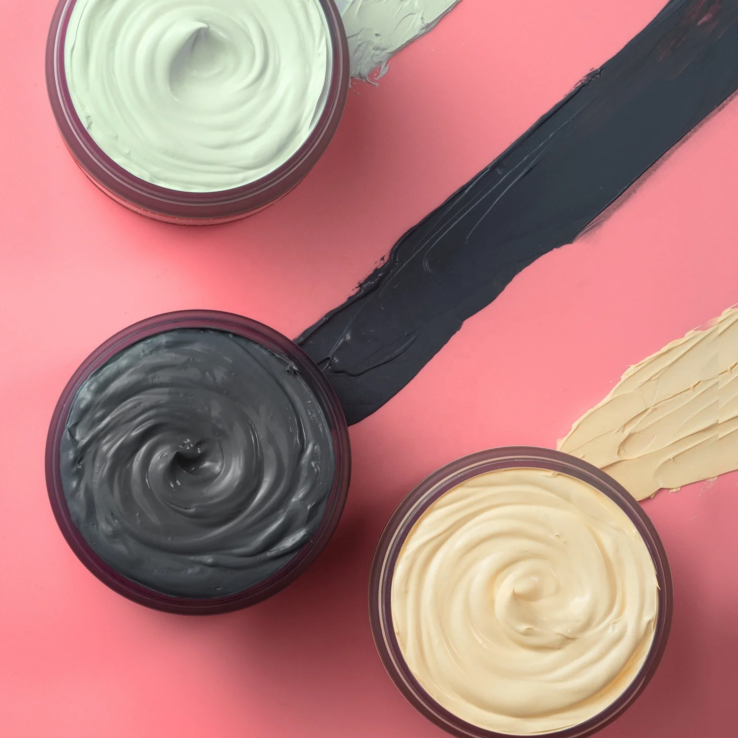 100% г., куркума, искусственная Роза, отбеливающая черная вулканическая маска для успокоения пор, удаление черных точек, порошок, набор глиняных масок для лица