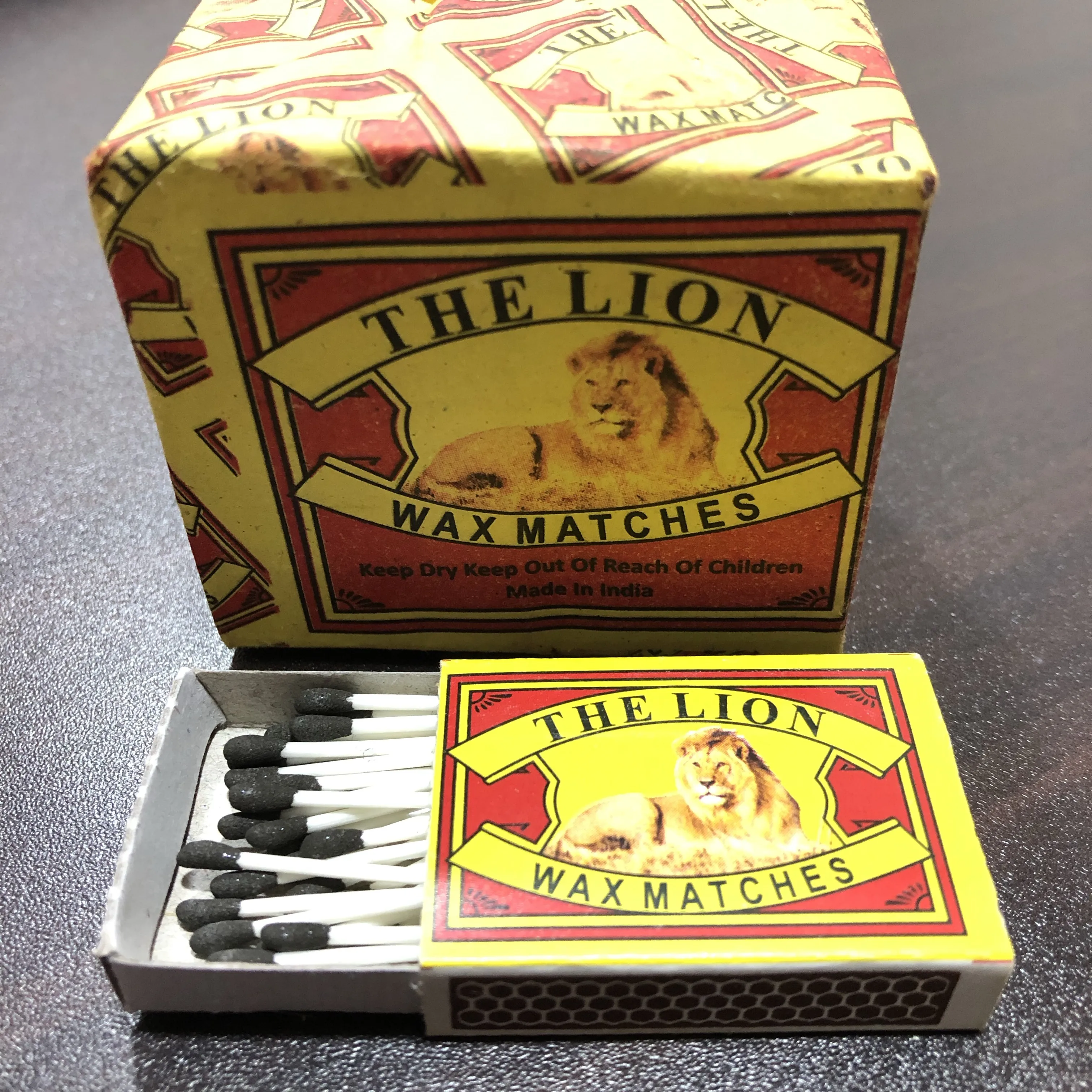 
wax safety matchbox 