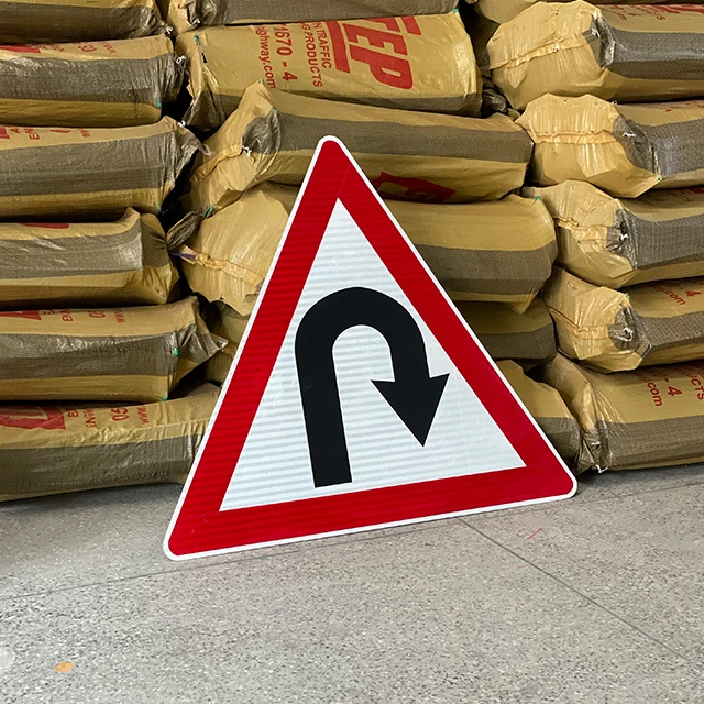 Traffic Warning Signs Triangle Reflector Reflective Aluminum Road Safety Metal Custom Design Regulatory