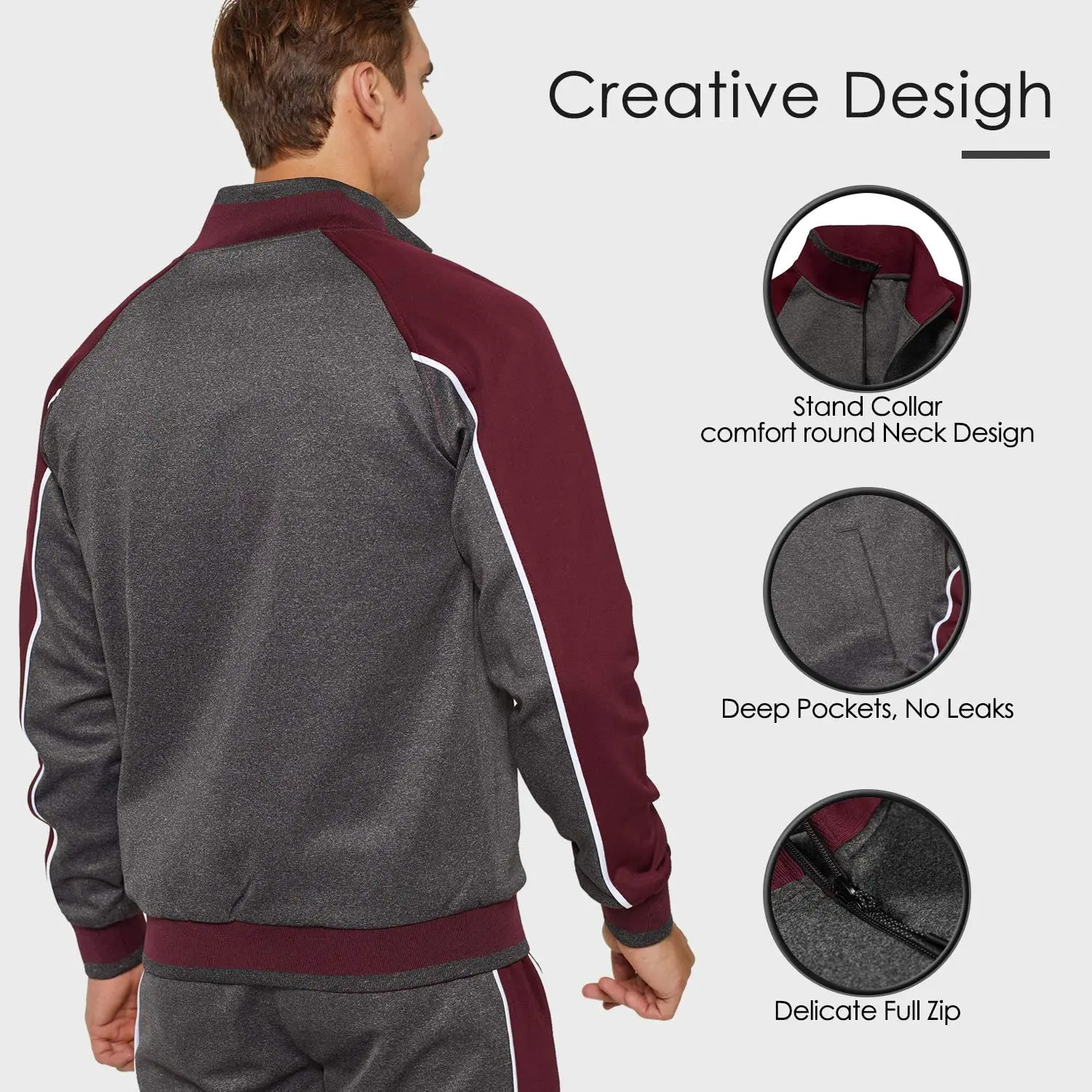 Custom clothing manufacturers short pants sport slim fit tracksuit for men