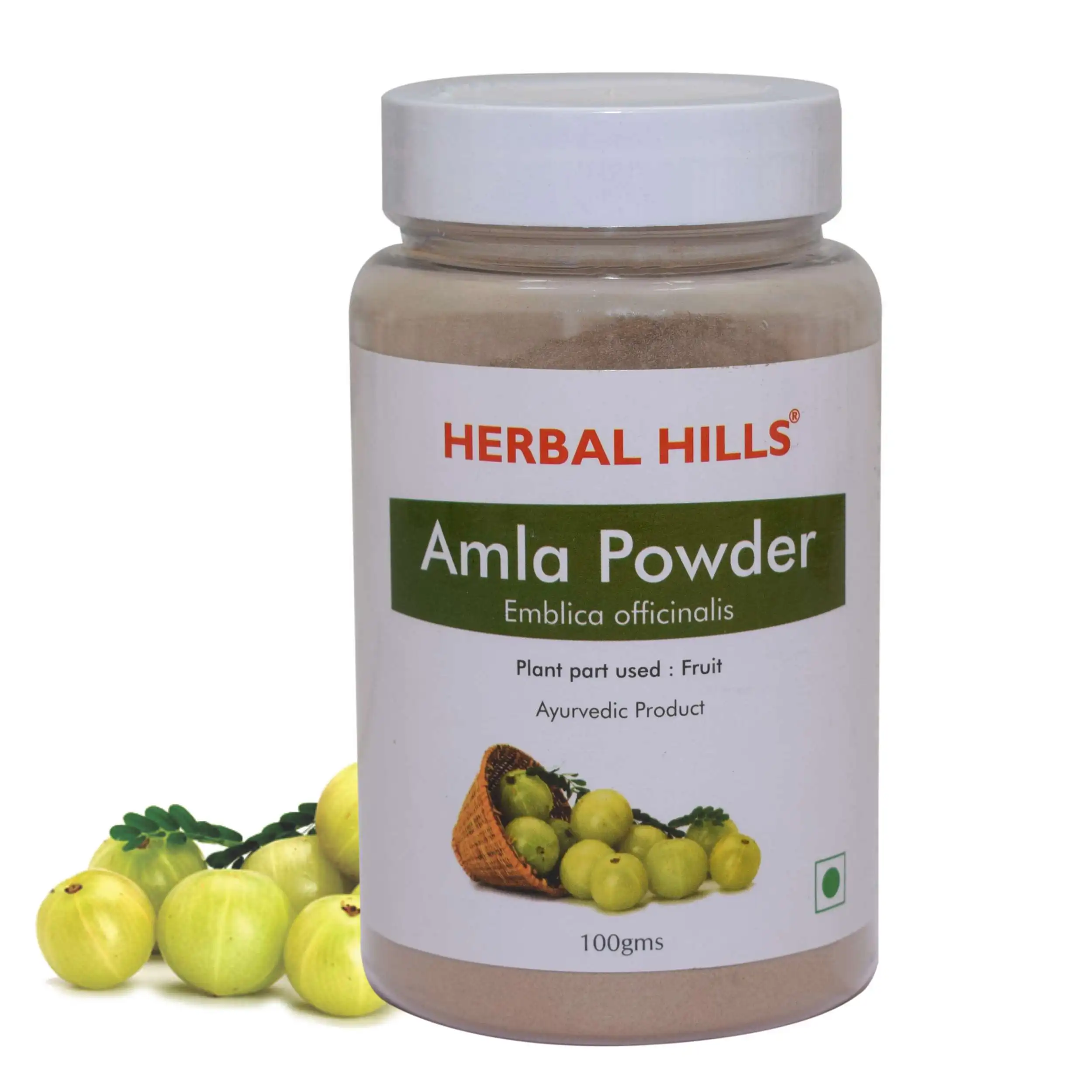 
Natural & Pure Amla Fruit / Amlaki Emblica Officinalis Powder for Skin, Hair and Eyes - 100 