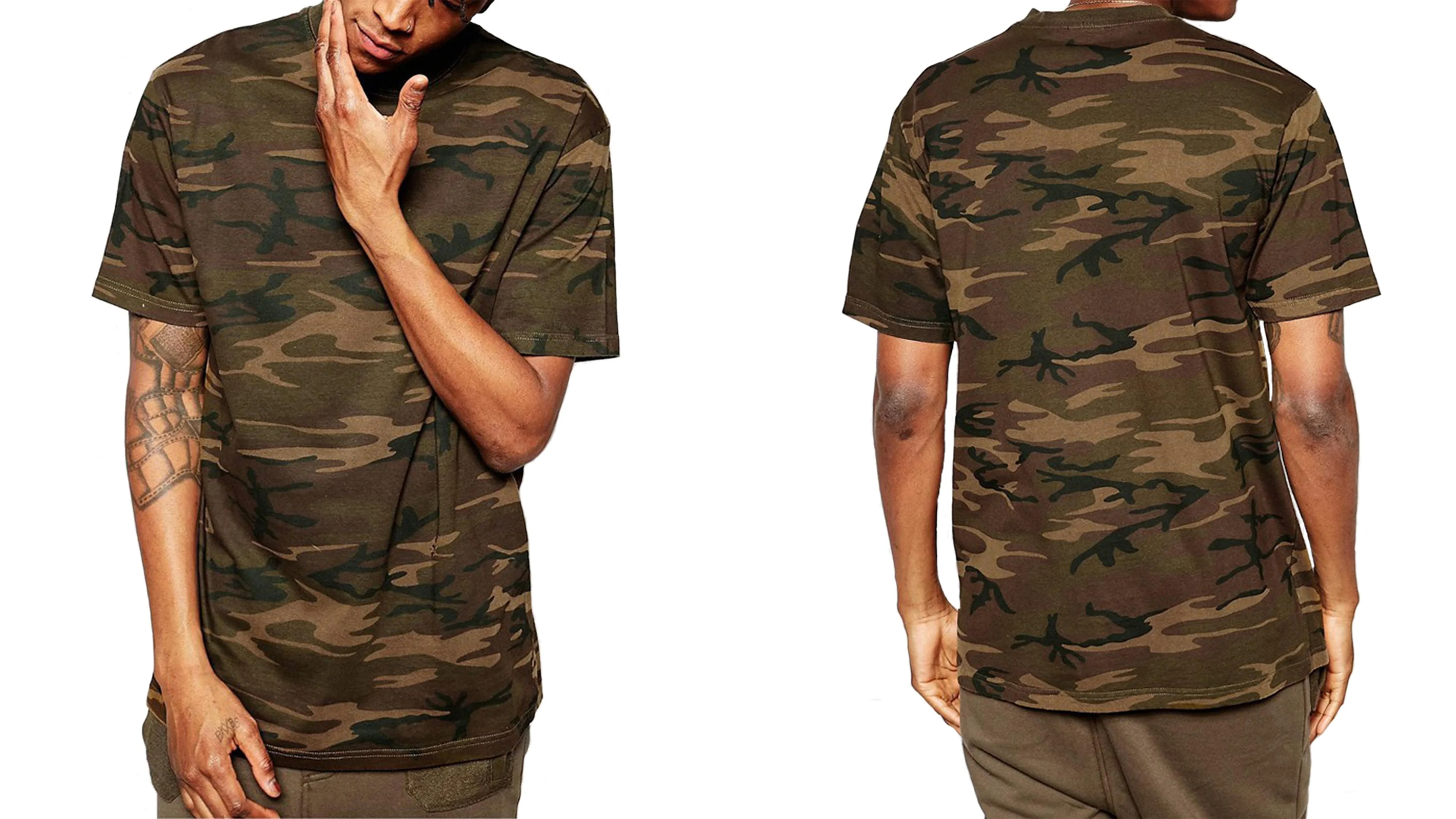 Comfortable supper cotton round neck regular shape customized all over kemo printed men t shirt man clothing wholesales BD