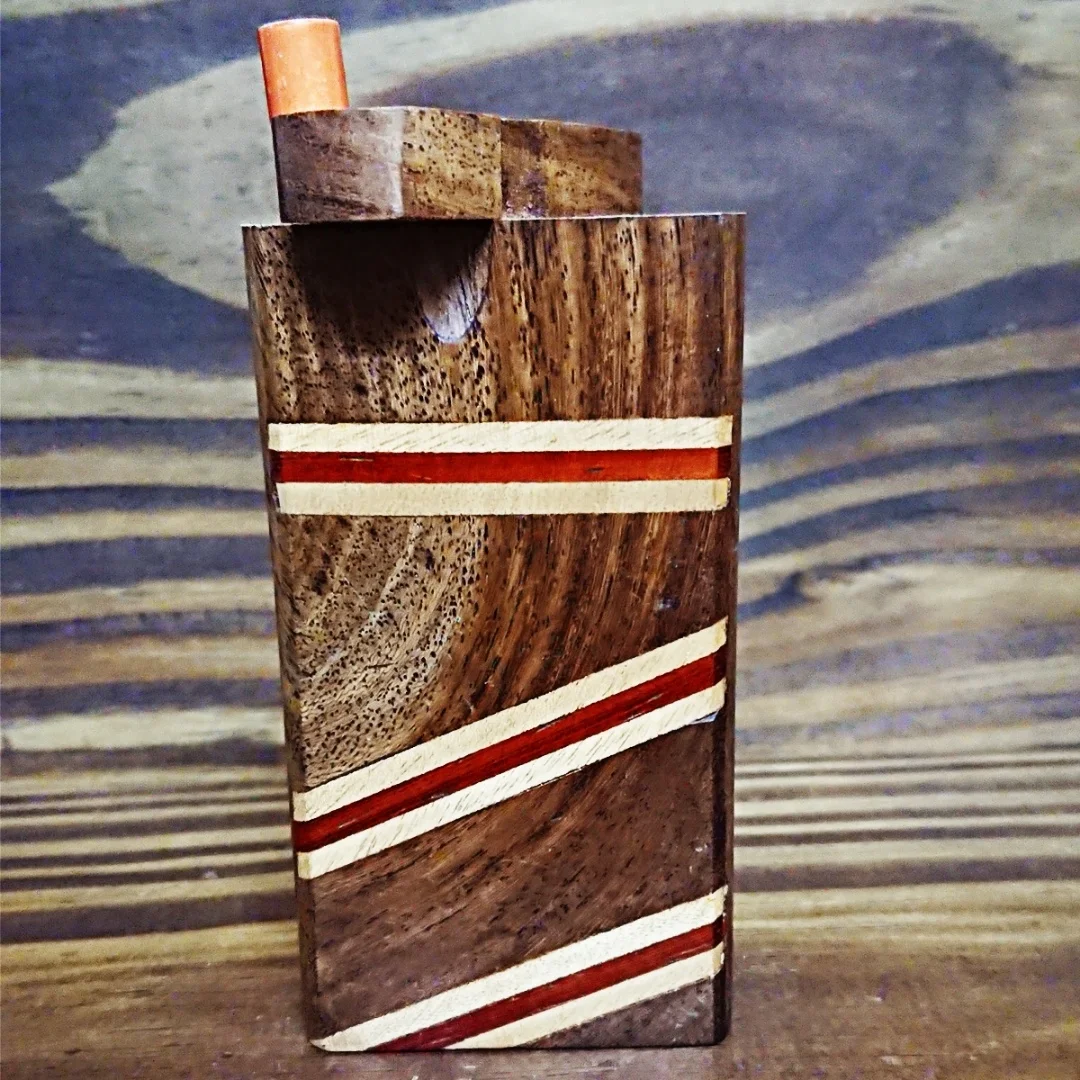 HOT SELLING 2022 HANDCRAFTED WOODEN SMOKING DUGOUT WITH HITTER METAL BAT WOODEN DUGOUT BY VINTAGE CRAFT