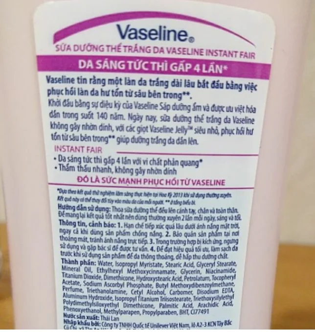 Quality Body Lotion  Healthy White  200ml x 24 pcs From Viet Nam