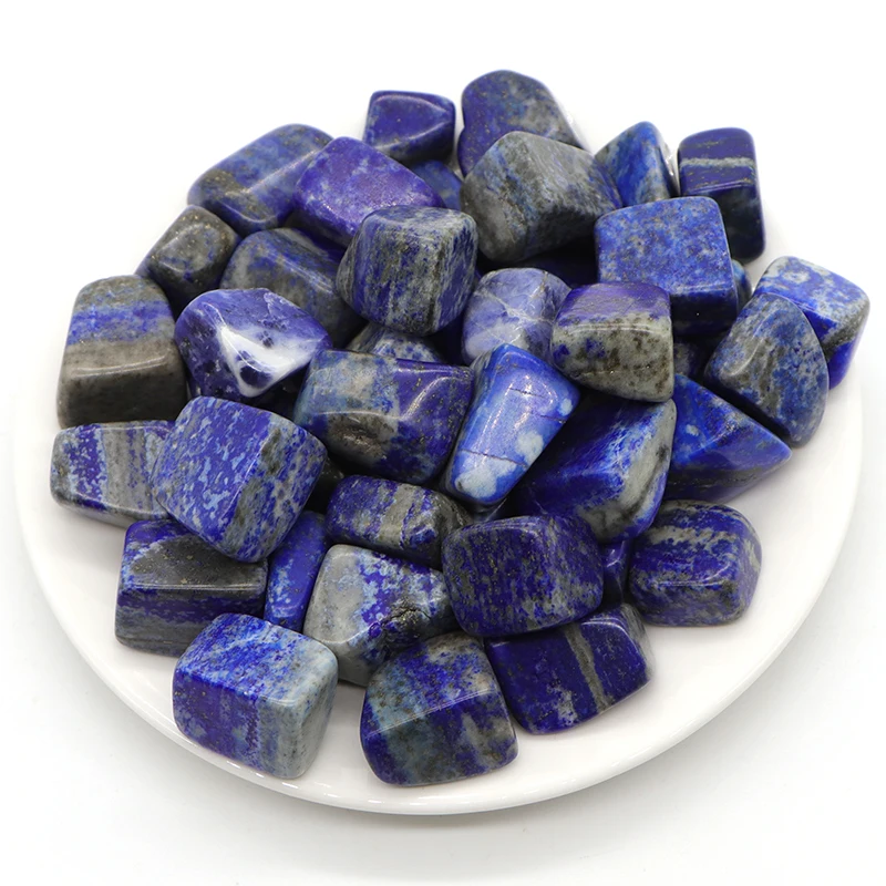Natural Lapis Lazuli Gemstone Tumbled Stone Wholesale Reiki Healing Tumbled Stone Crystal Tumbled Stone For Healing Meditation