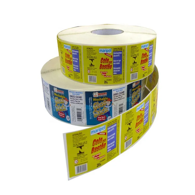 CT-130 Customized  printing Full Color PVC/Paper/PET adhesive label
