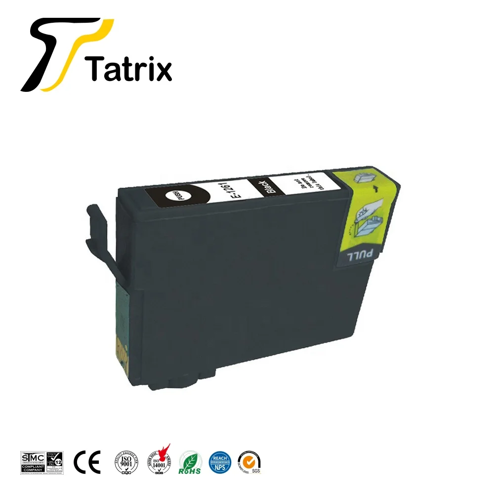 Tatrix RTS T1261 T1262 T1263 T1264 премиум цвета совместимый картридж с чернилами для принтера Epson рабочей силы 630 633 WF-7510
