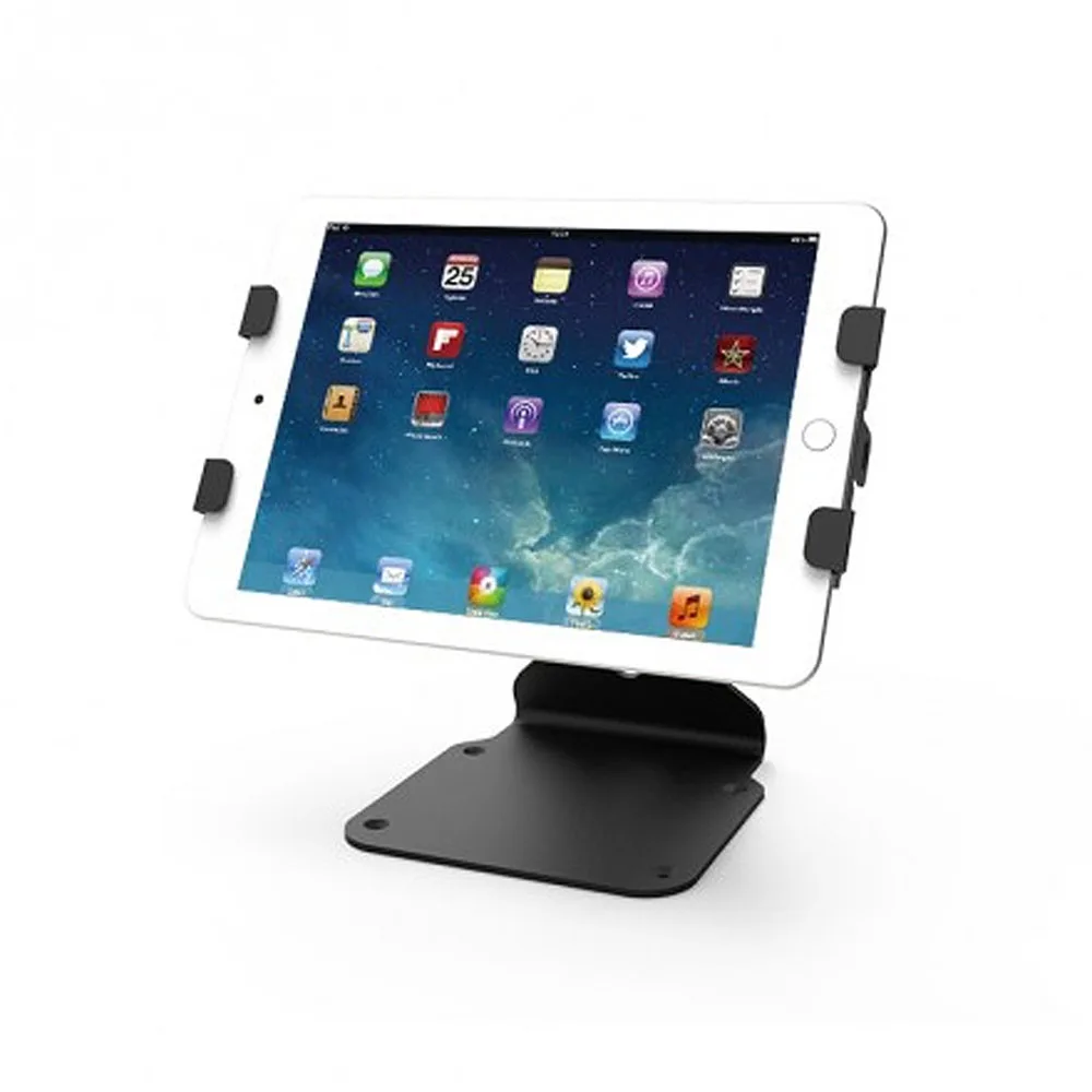 Premium Versatile & Universal Desktop Tablet Stands Flipped 145 Degree Back & Forth Adjusted to Landscape or Portrait Position