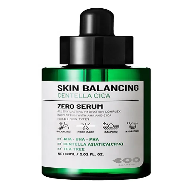 DEARBOO SKIN BALANCING CENTELLA CICA ZERO SERUM 50 ml AHA BHA PHA Elasticity Moisturizing Pore Care Relaxing Brightening OTILTD