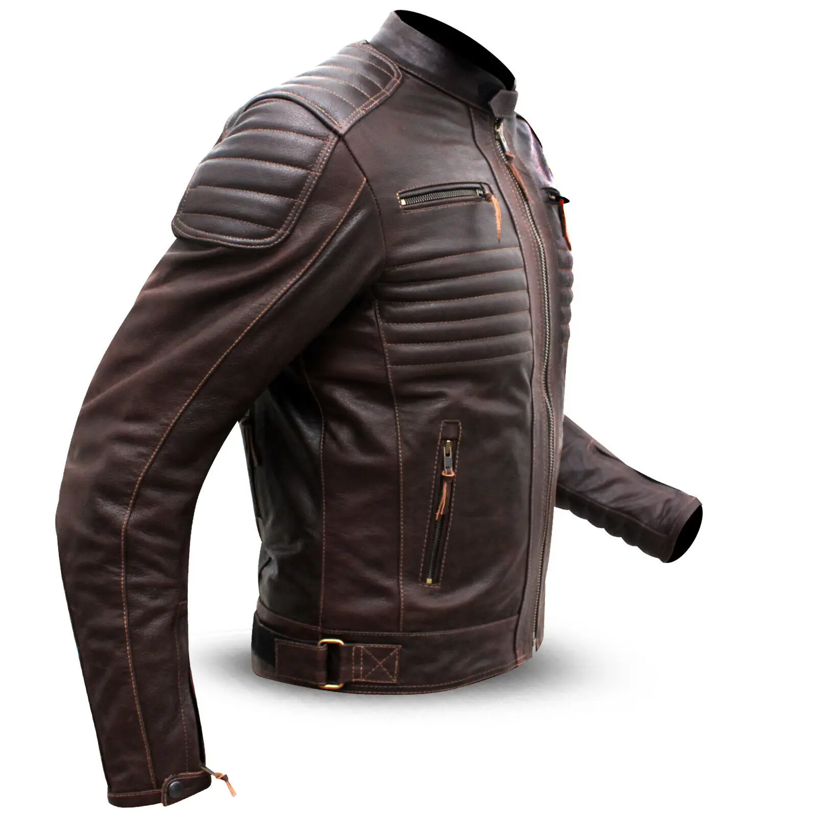 Wholesale Custom Biker Leather Jacket mototcyle racing Sports Jackets For Professional  Ridder