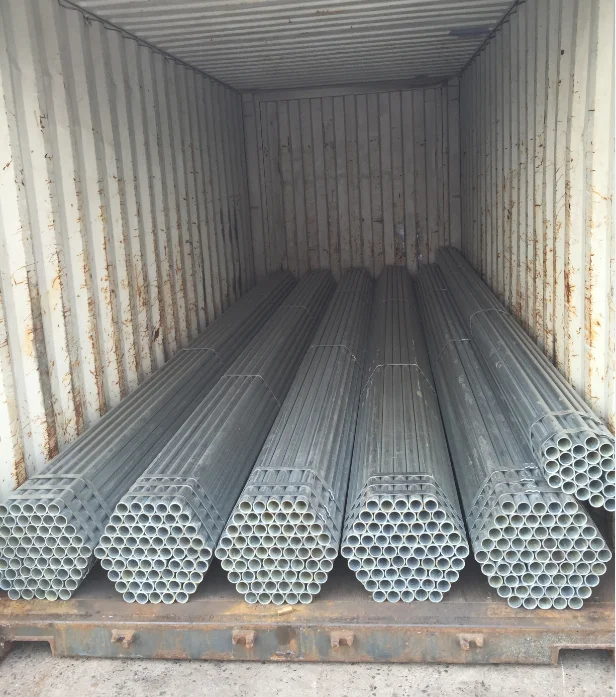 high quality Welded galvanized gi iron steel pipe price from china factory