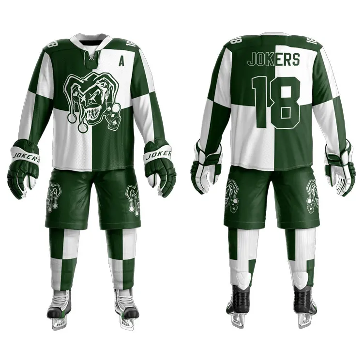 custom design make personalized your own team ice hockey jersey Professional high quality team hockey uniforms custom jerseydes