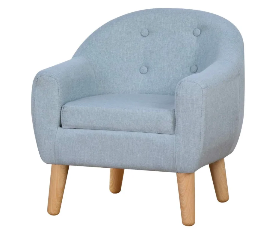 Прочный Одноместный Мягкий детский мини-диван и стул с деревянной рамой льняной тканью идеальное детское сиденье для детей