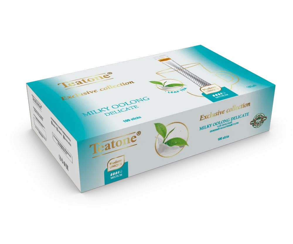 Молочный чай oolong деликатный в палочке 100 палочек индивидуальной упаковке * 1 8 г высокое качество