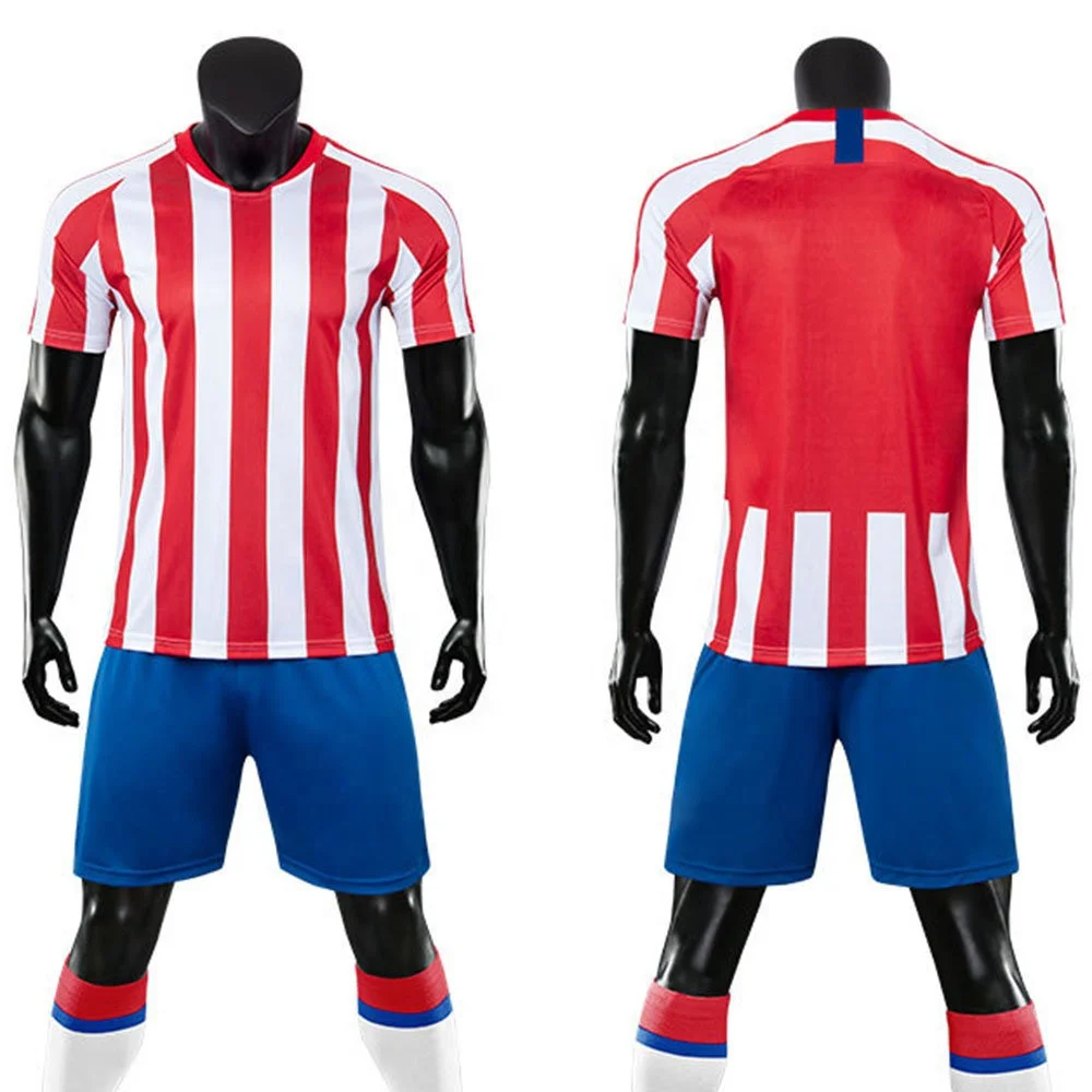 2022 Custom OEM Logo Men Team Sublimation Sports Soccer Wear T Shirts Uniform Football Jersey soccer uniform sportswear