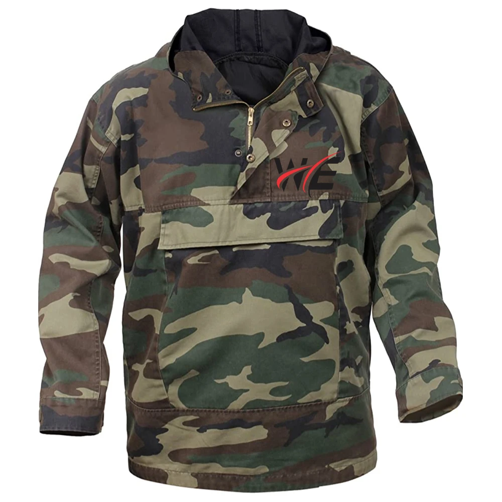 New wholesale Camo design fully sublimation windbreaker jacket men Available in all sizes and colors windbreaker jacket