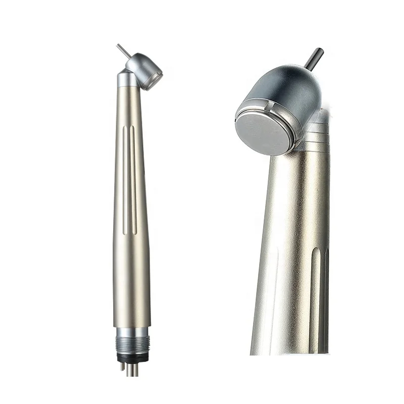 45 Degree Dental  High Speed Handpiece Air Turbine One Water Spray 2/4 Hole