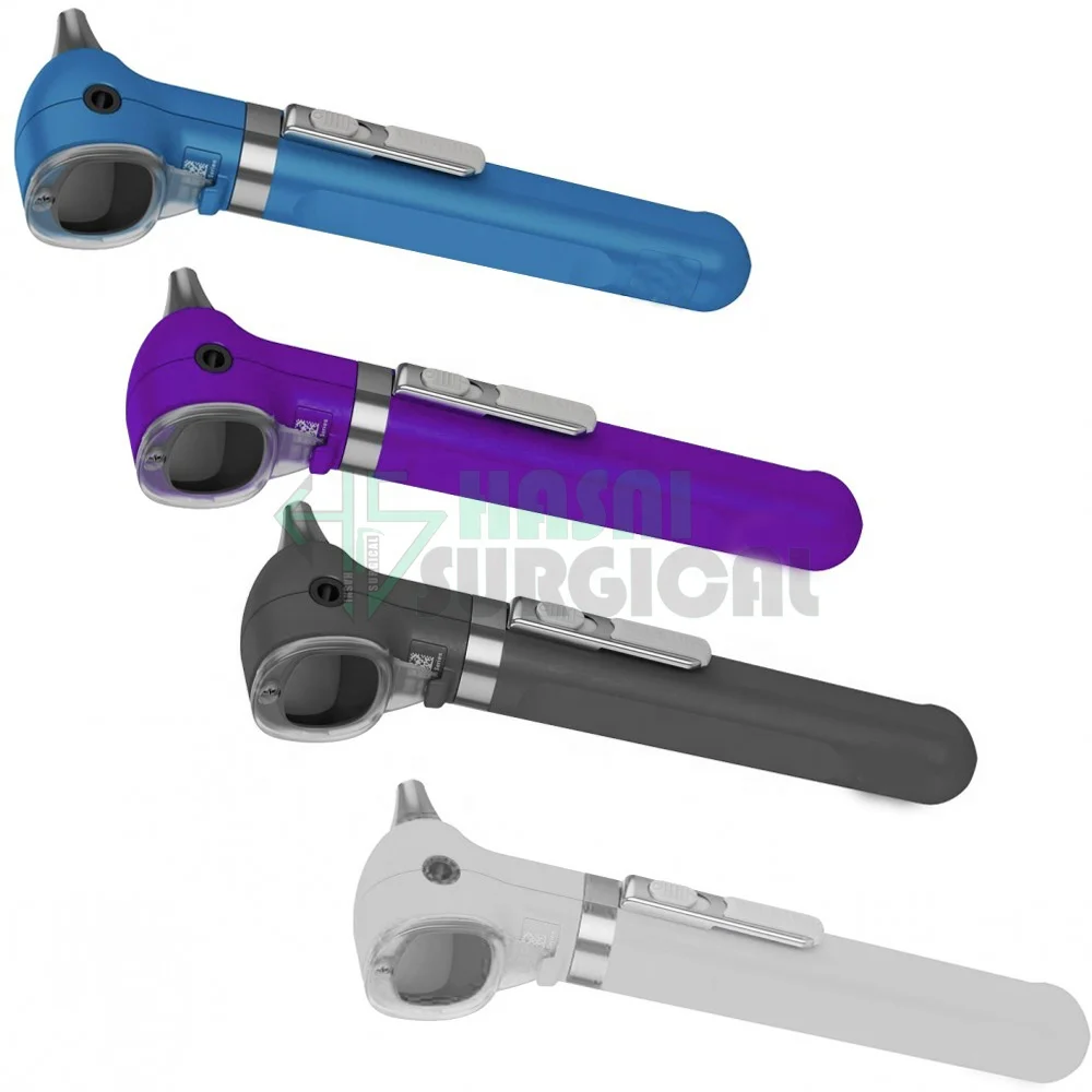  Portable otoscope mini set fiber optic ophthalmoscope