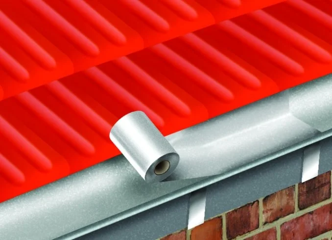 SimSelf Tape Colored Aluminum Foil Coating Red (60cm)