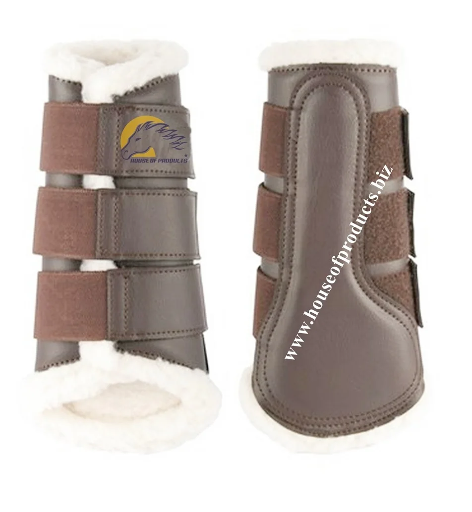 
Horse Brushing Boot Comfort Brushing Boots Brushing Boots for Horse 