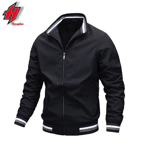 New style custom spring and autumn leather bomber jacket men  suede bomber jacket men