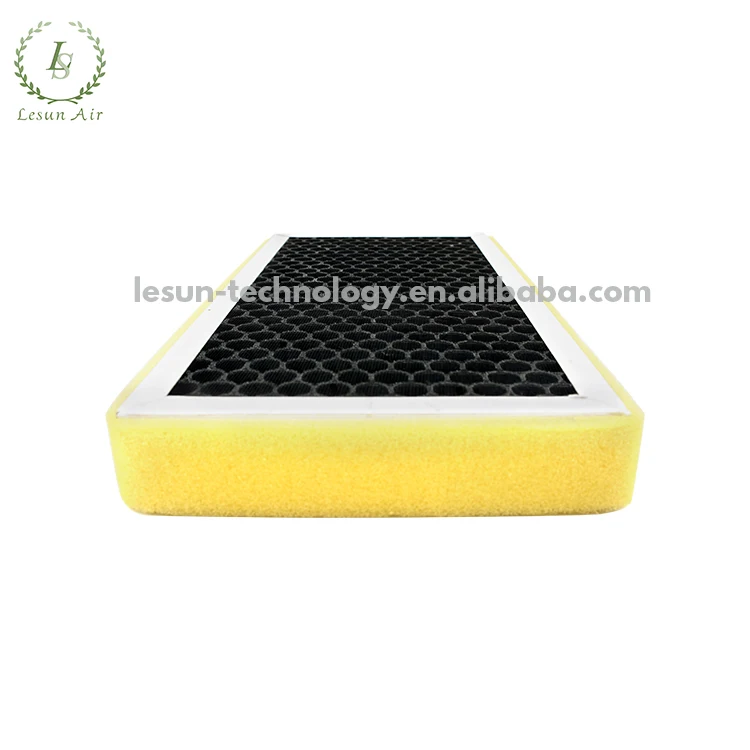 
Professional Home Use Universal 3 In 1 Blue Prefilter Honeycomb Activated Carbon H14 Hepa Filter 