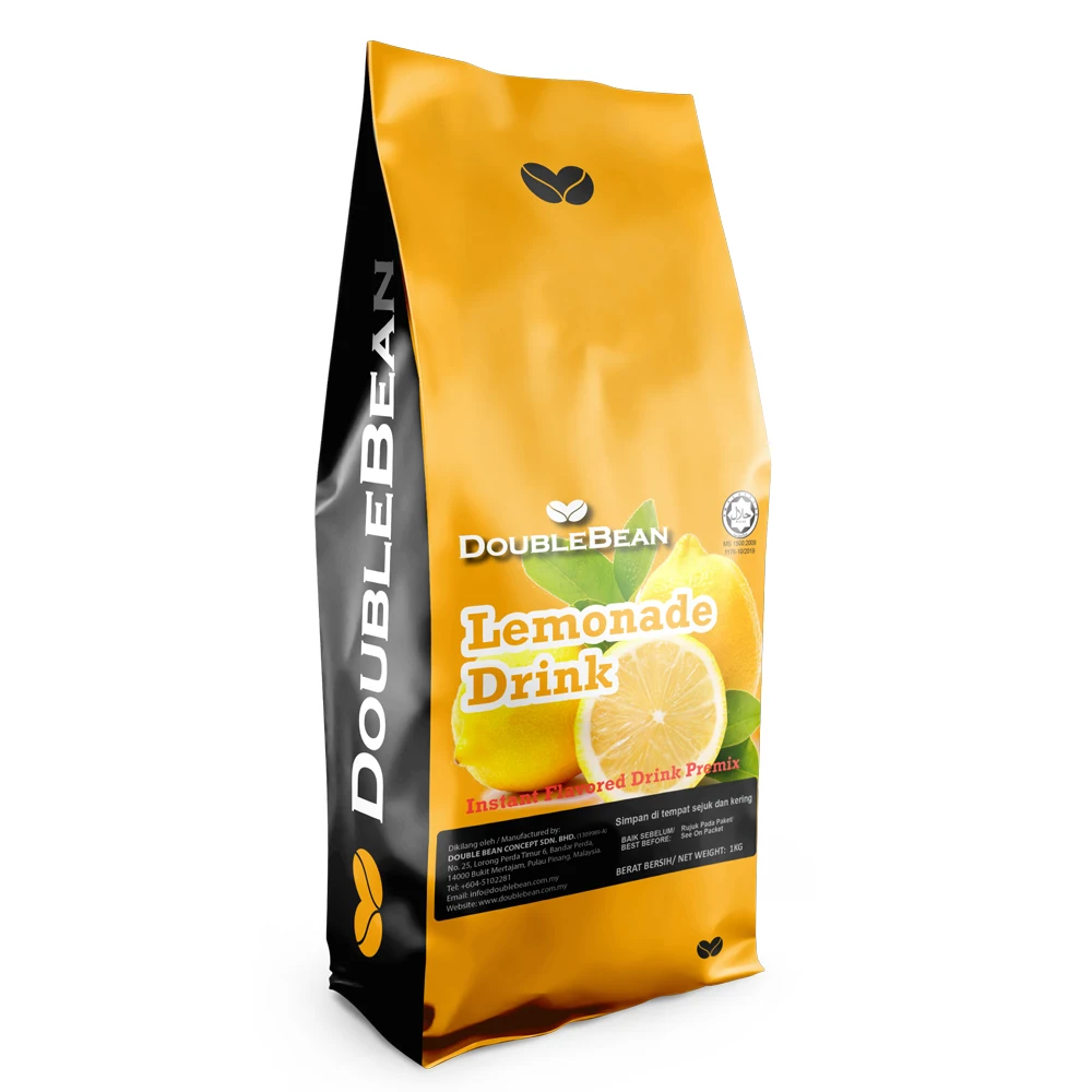 
LEMONADE DRINK Tangy Lemon Instant Soluble Fruit Drink Powder Mix 