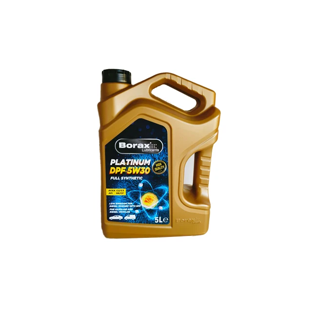5W 30 FULL SYNTHETIC Resistant Engine Motor Oil High Quality Borax Lubricants for Gasoline and Diesel Vehicles 7L