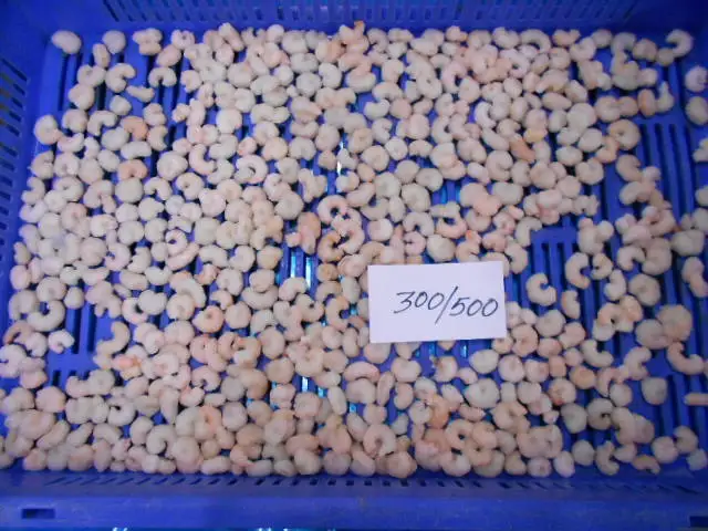 Замороженные креветки ваннамей