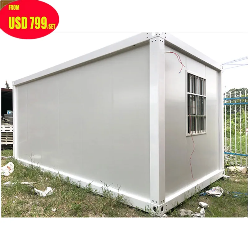 Сэндвич-панель модульная портативная разборная наружная хранилище 20 футов 40 сборный контейнер корпус стальной рамы