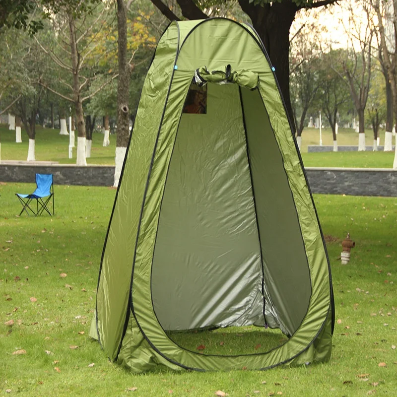 Manufacture Pop Up Privacy Shower Toilet Tent Portable Outdoor Sun Shelter Camp Toilet Changing Tent